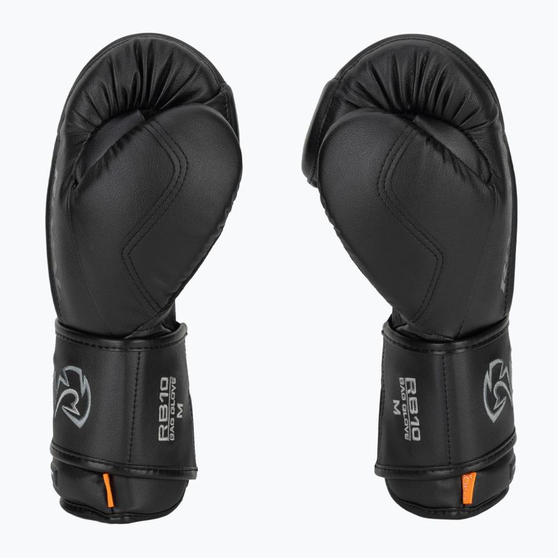 Rival RB10 боксови ръкавици Intelli-Shock Bag черни 4