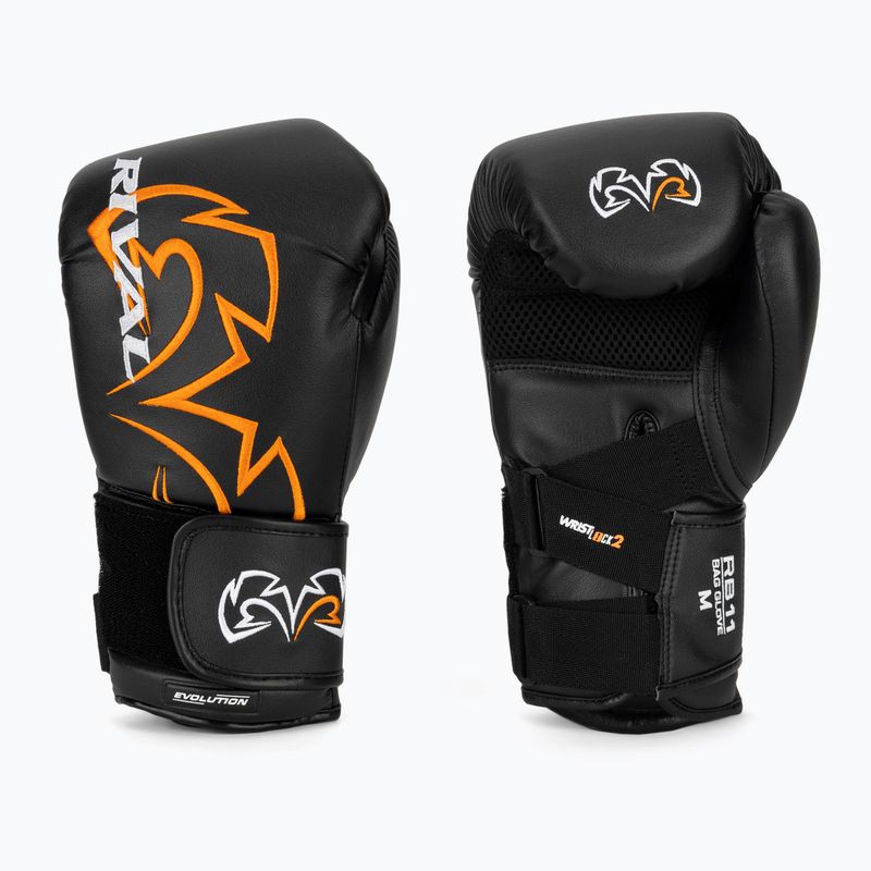 Боксови ръкавици Rival RB11 black 2