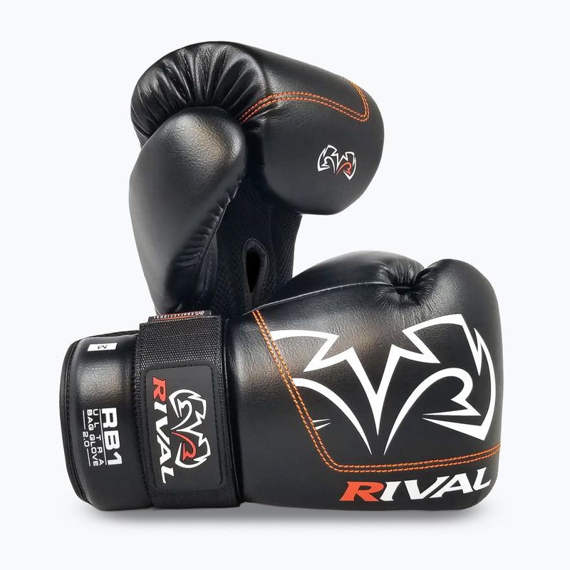 Rival RB1 Ultra Bag 2.0 боксови ръкавици черни 3