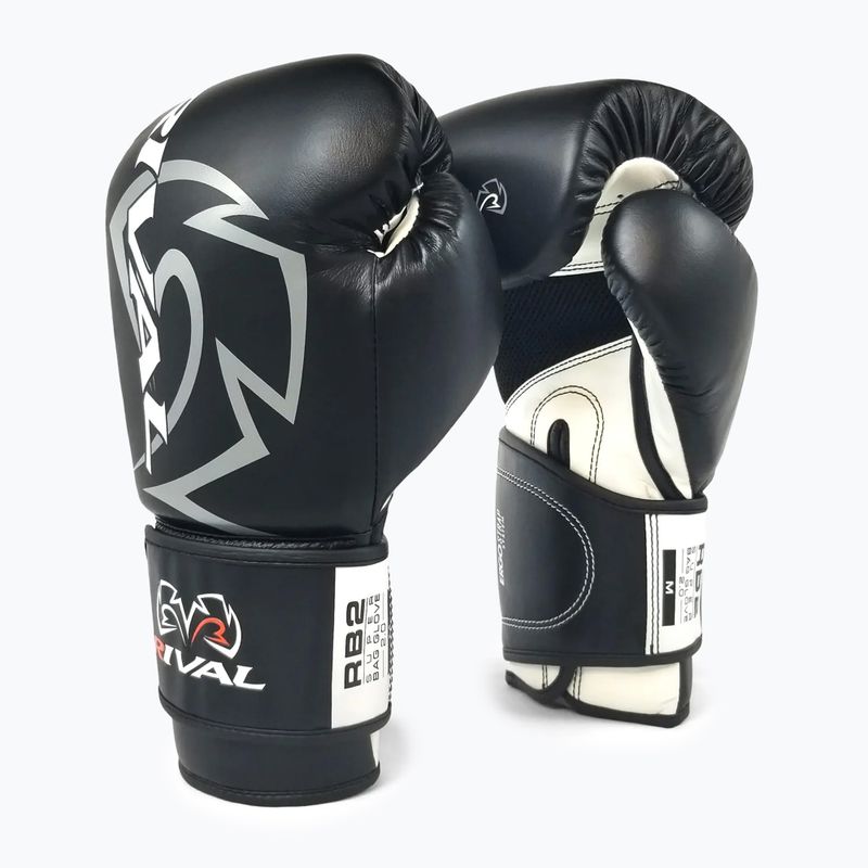 Ръкавици за бокс MMA Rival RB1 Ultra Bag 2.0 черни RB2-2.0-BLACK-M 2