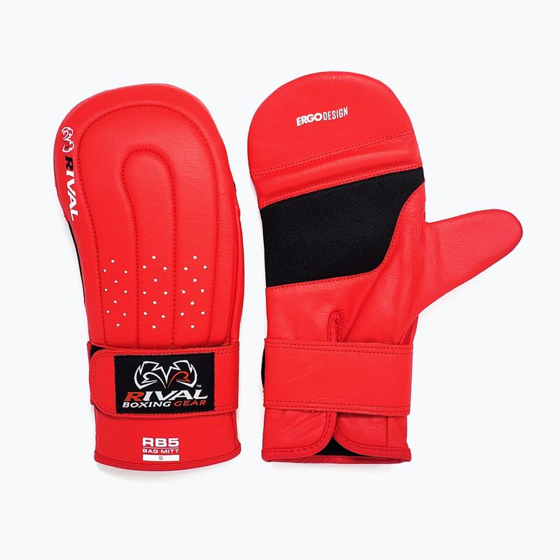 Rival RB5 Bag Mitts червени боксови ръкавици