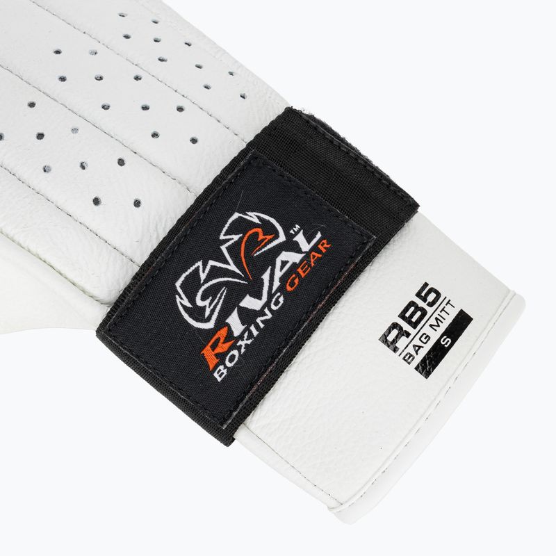 Rival RB5 Bag Mitts бели боксови ръкавици 6