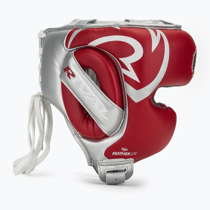 Боксьорска каска Rival RHG100 Professional Headgear red/silver 2