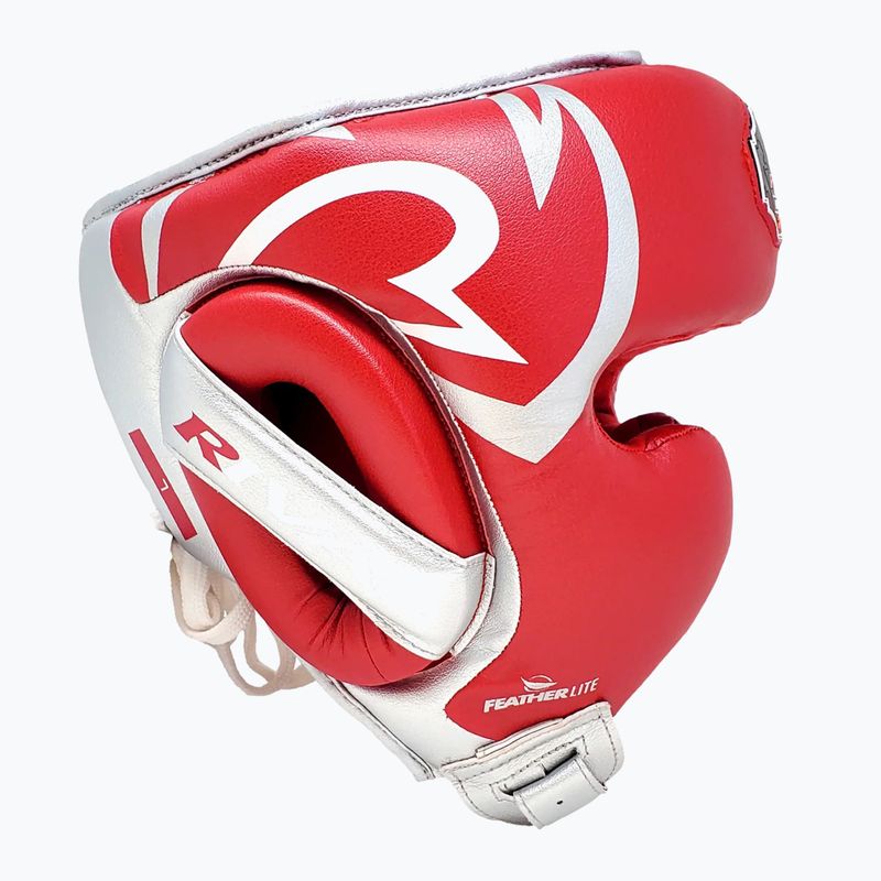 Боксьорска каска Rival RHG100 Professional Headgear red/silver/grey 4