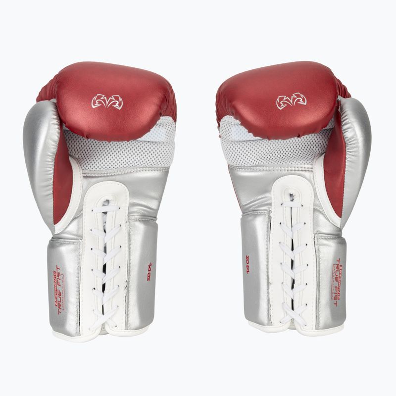 Боксьорски ръкавици Rival RS100 Professional red/silver 3