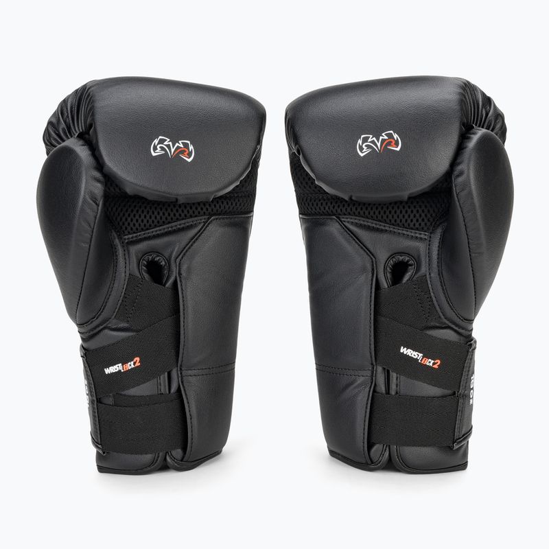 Черни боксови ръкавици Rival RS11V Evolution 3