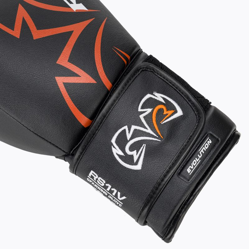 Черни боксови ръкавици Rival RS11V Evolution 6