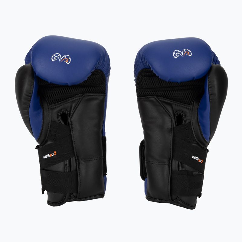 Сини боксови ръкавици Rival RS11V Evolution 3