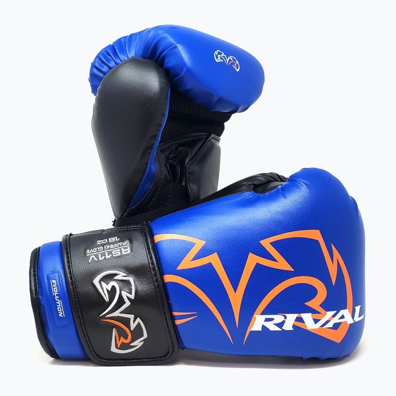 Сини боксови ръкавици Rival RS11V Evolution