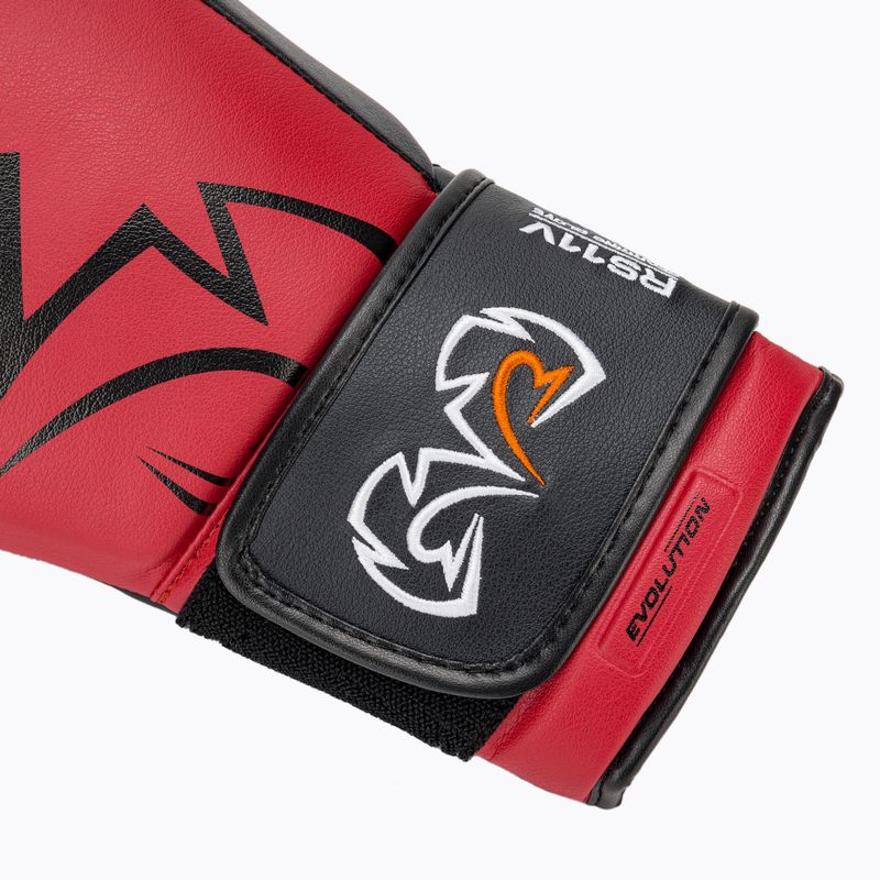 Rival RS11V Evolution червени боксови ръкавици 6
