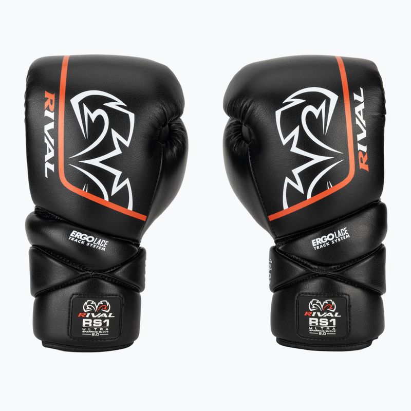 Боксови ръкавици Rival RS1 Ultra Sparring 2.0 black 2