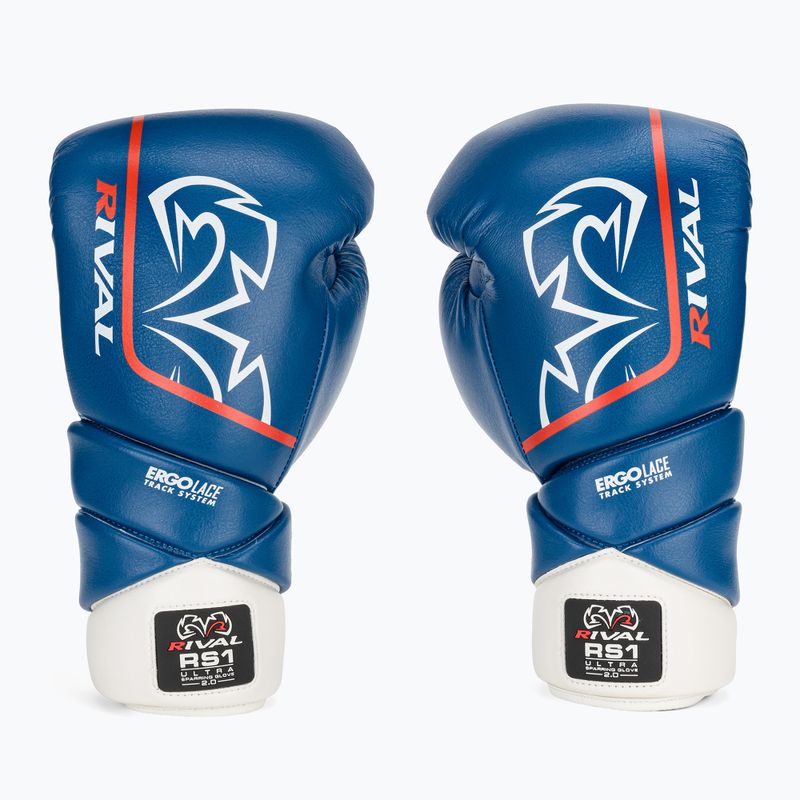 Rival RS1 Ultra Sparring 2.0 боксови ръкавици сини 2