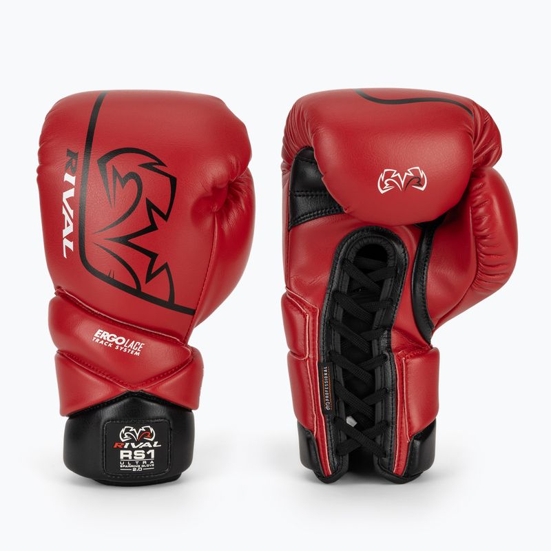 Боксови ръкавици Rival RS1 Ultra Sparring 2.0 red