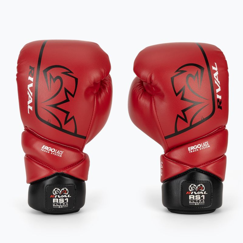 Боксови ръкавици Rival RS1 Ultra Sparring 2.0 red 2