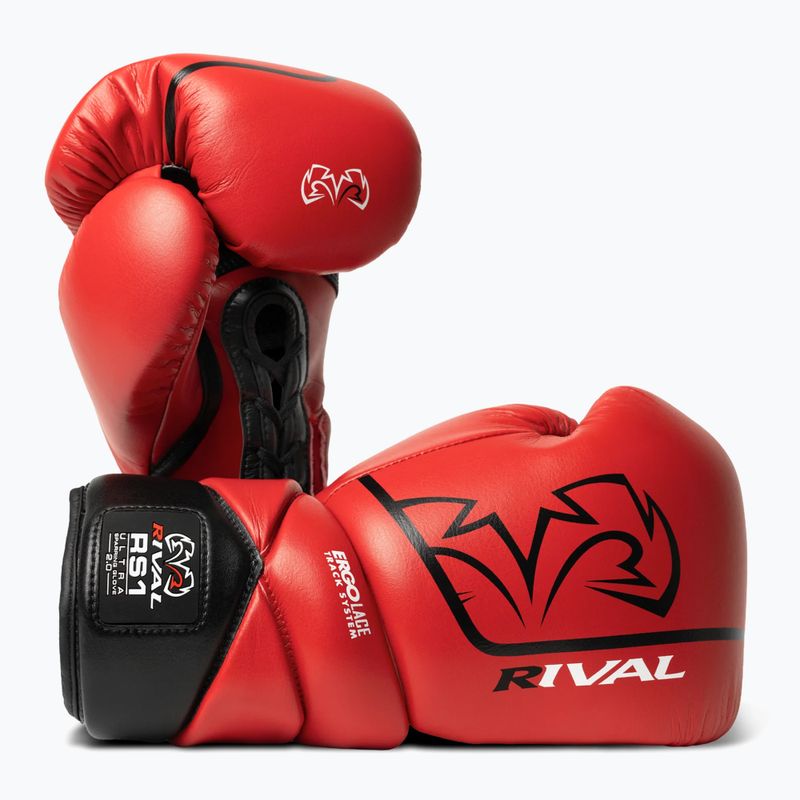 Боксови ръкавици Rival RS1 Ultra Sparring 2.0 red 2