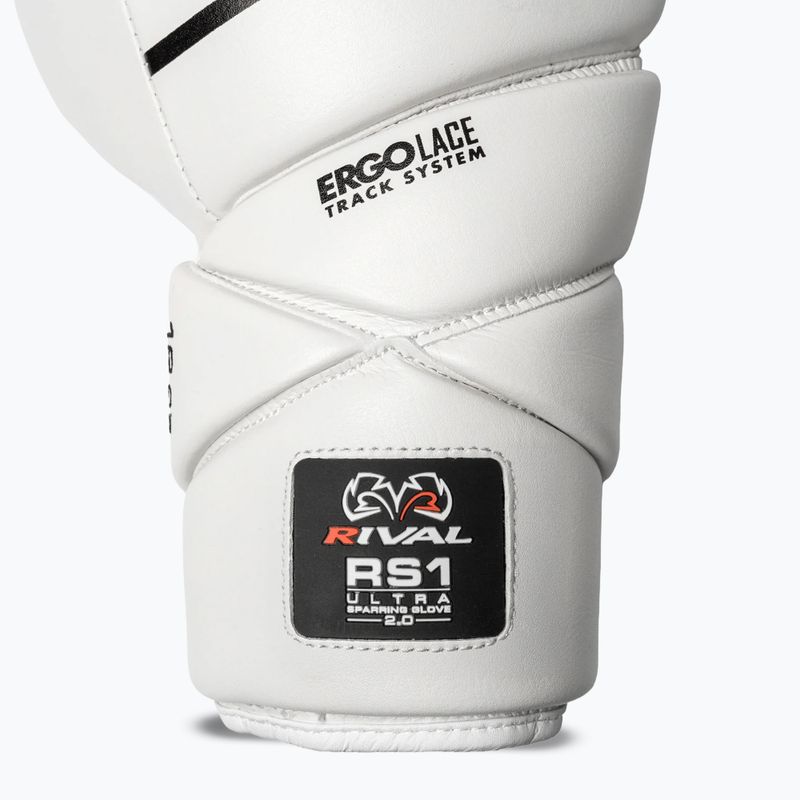Боксови ръкавици Rival RS1 Ultra Sparring 2.0 white 3