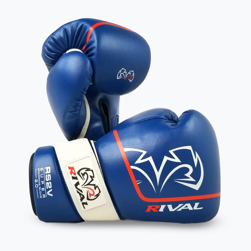 Боксови ръкавици Rival Super Sparring 2.0, сини