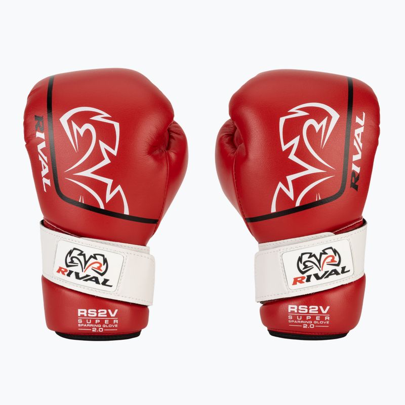 Боксови ръкавици Rival Super Sparring 2.0 red 2
