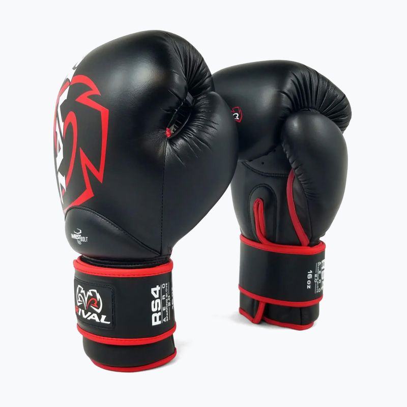 Боксови ръкавици Rival RS4 Aero Sparring Gloves 2.0 black 2