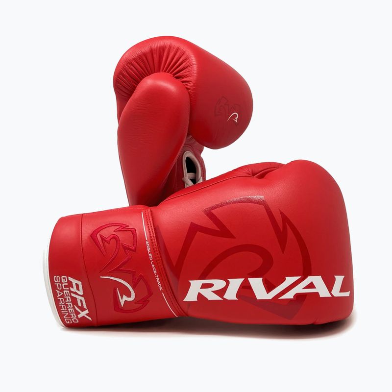 Боксови ръкавици Rival RFX-Guerrero Sparring-HDE-F червени 3