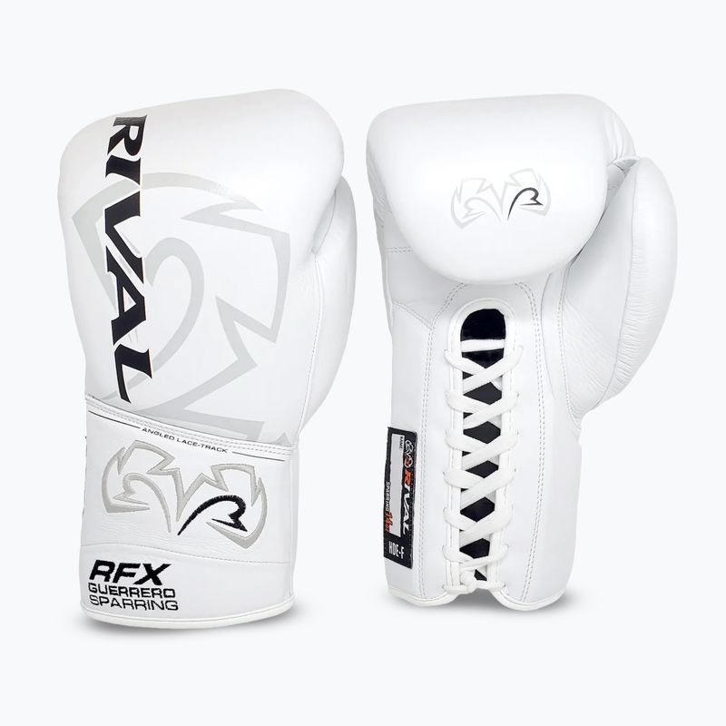 Rival RFX-Guerrero Sparring-SF-H бели боксови ръкавици