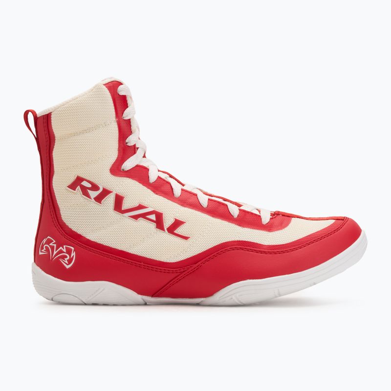 Боксови обувки Rival RSX-Prospect бели/червени 2