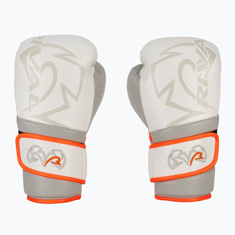 Боксови ръкавици Rival Impulse Sparring Gloves Gants white/orange 2