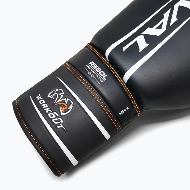 Боксови ръкавици Rival RS60 black 4