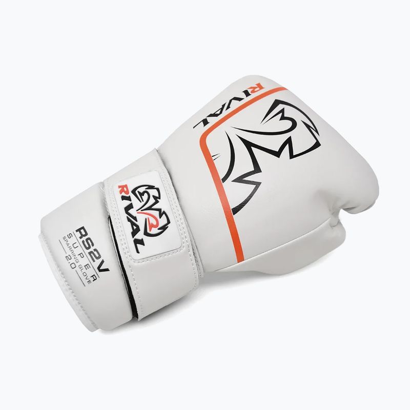 Боксови ръкавици Rival Super Sparring 2.0 white 3