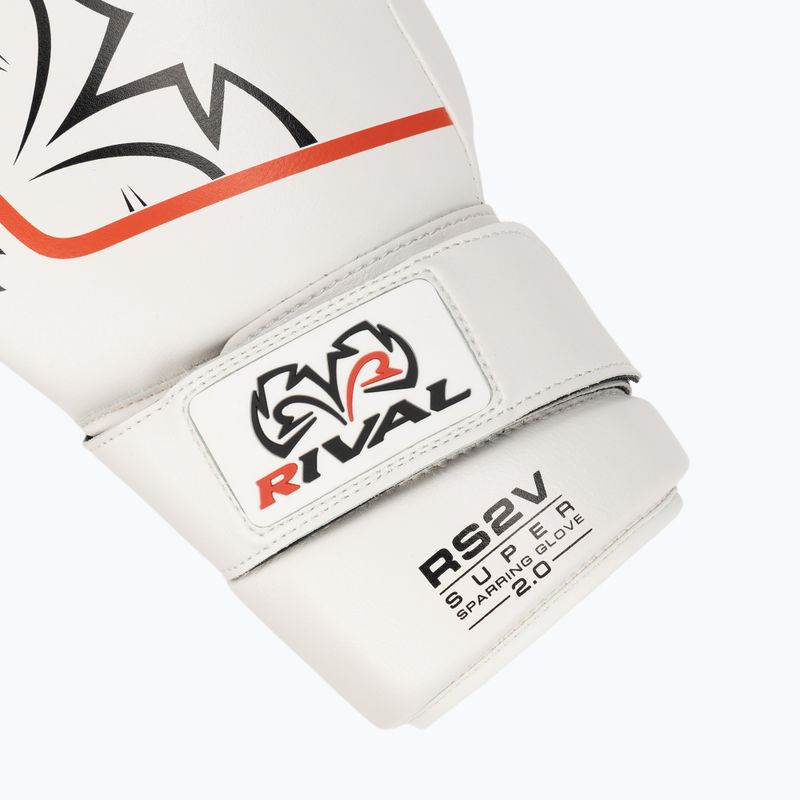 Боксови ръкавици Rival Super Sparring 2.0 white 6
