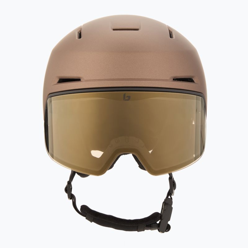 Ски каска Bollé X-Fusion tungsten black matte/photochromic gold 2