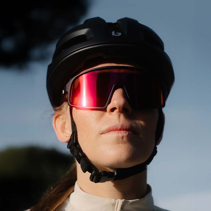 Слънчеви очила Bollé Striver black matte/sunrise 5