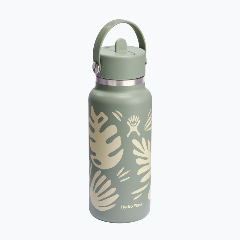 Термобутилка Hydro Flask Wide Flex Straw 945 ml botanical bliss/agave 2