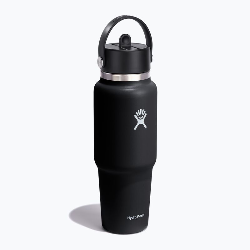 Термобутилка Hydro Flask Wide Flex Straw Travel 945 ml black 2