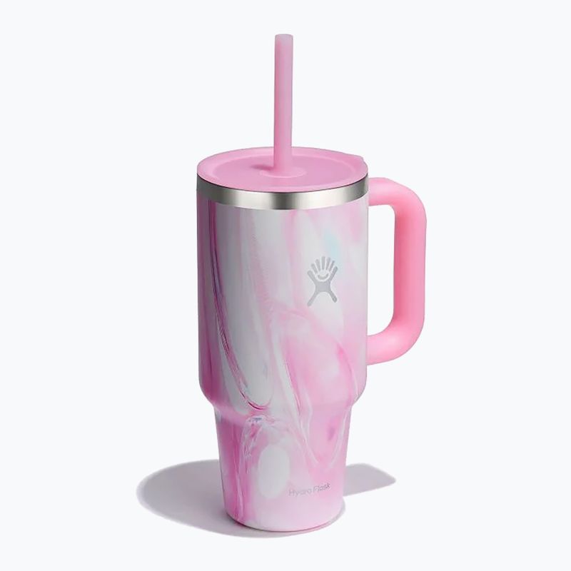 Термочаша Hydro Flask Travel Tumbler Jelly 945 ml pink swirl 2