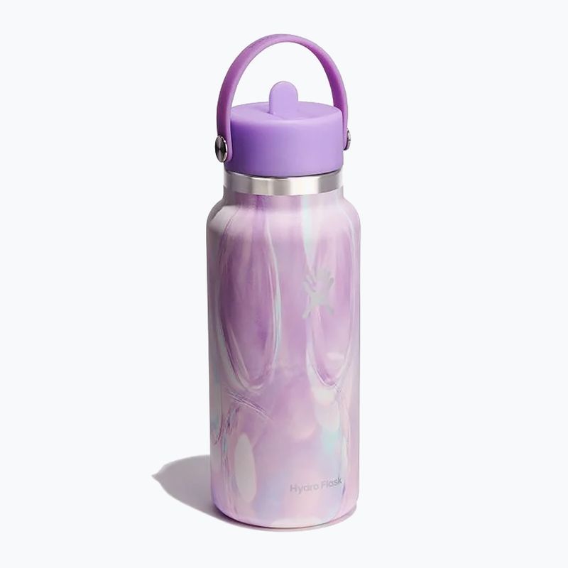 Hydro Flask Wide Flex Straw Cap Jelly 945 ml лилава термална бутилка с вихрушка 2