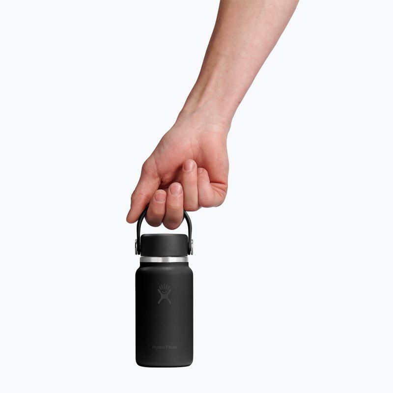 Термобутилка Hydro Flask Micro Hydro 200 ml black 4