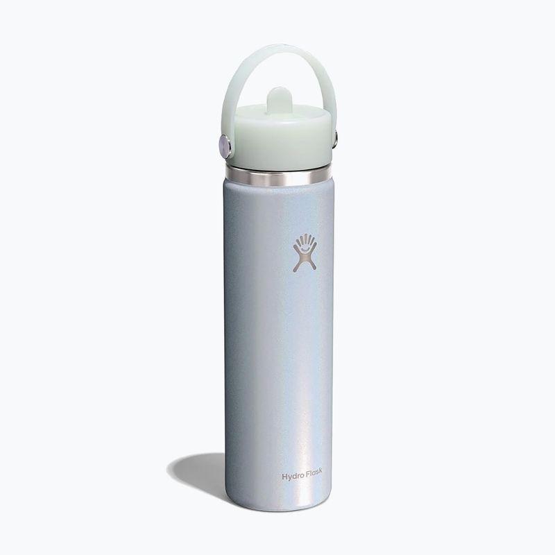 Термобутилка Hydro Flask Wide Mouth with Flex Straw Cap 710 ml glimer blue 2