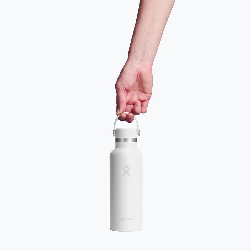 Термобутилка Hydro Flask Standard Flex 532 ml white 3