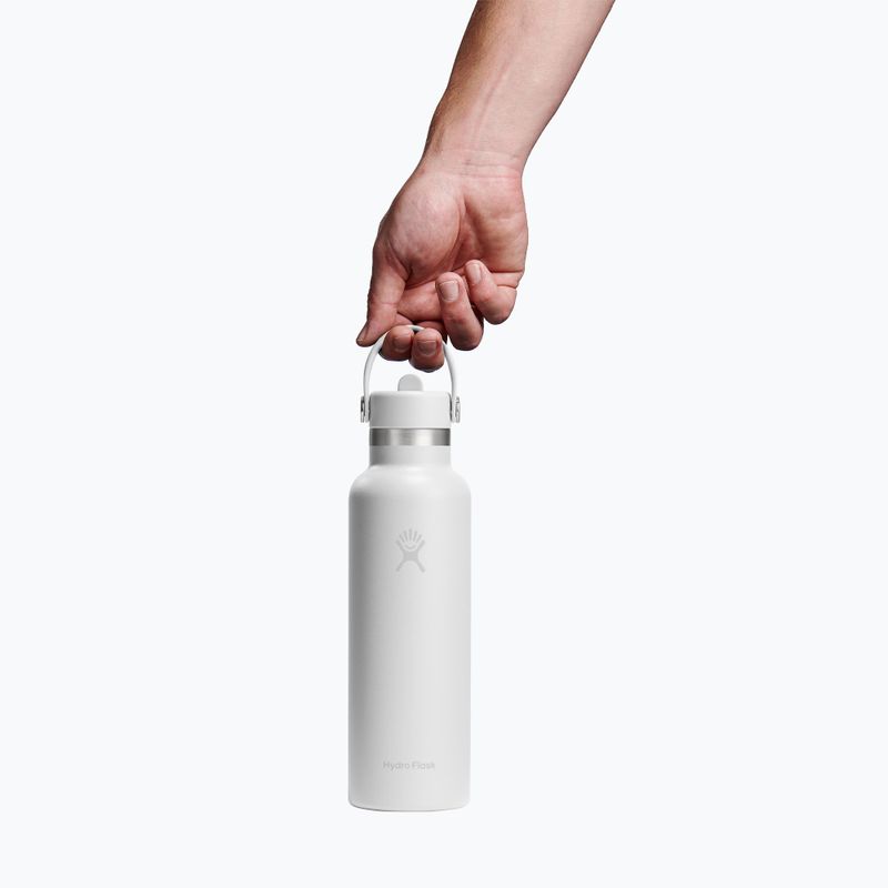 Термобутилка Hydro Flask Standard Flex 621 ml white 3