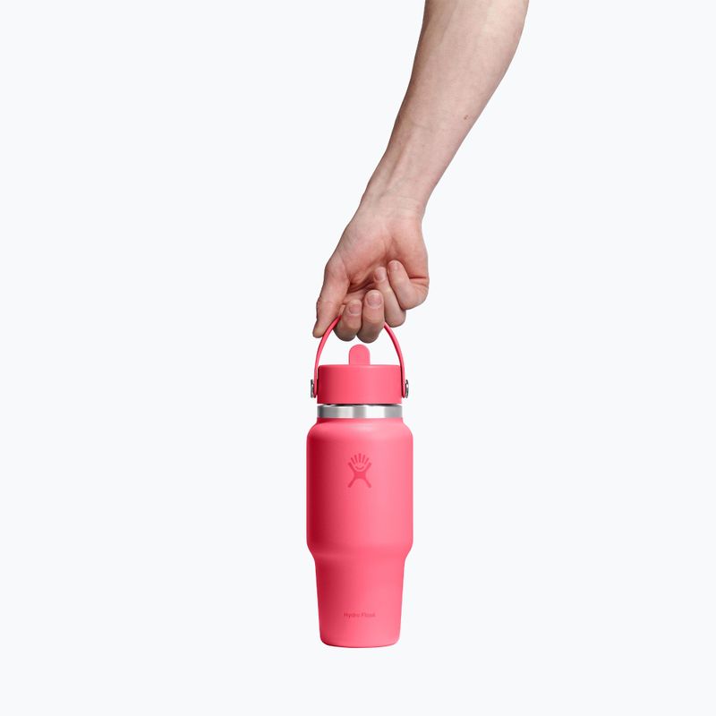 Термобутилка Hydro Flask Wide Flex Straw Travel 621 ml popstar pink 3