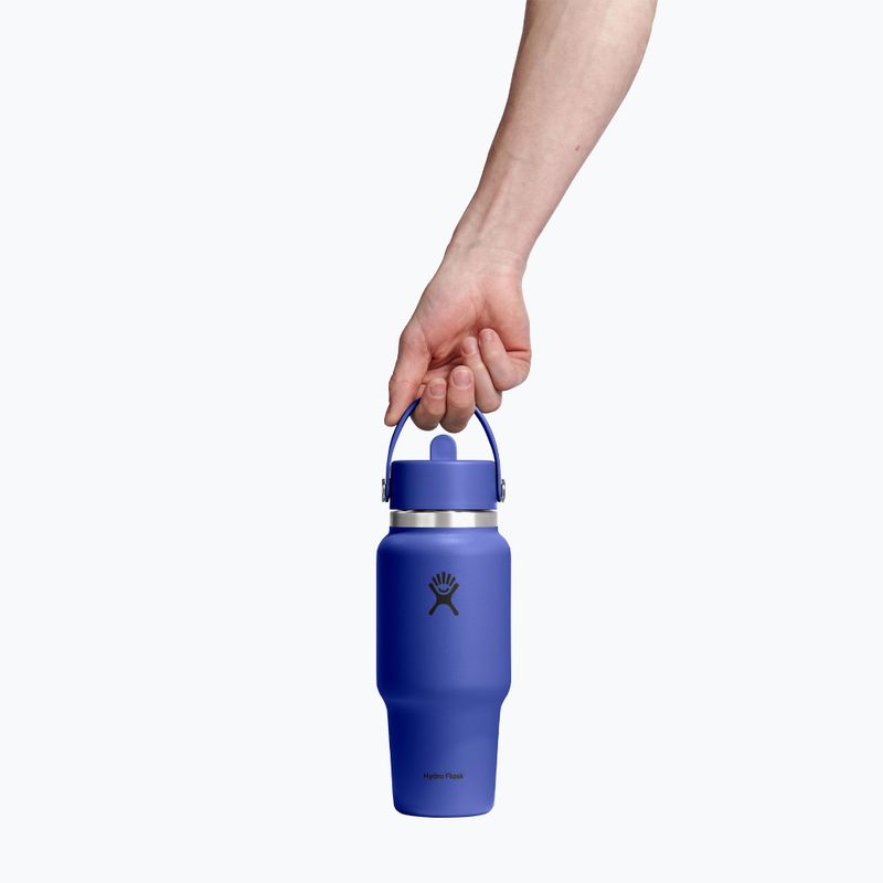 Термобутилка Hydro Flask Wide Flex Straw Travel 621 ml capri blue 3