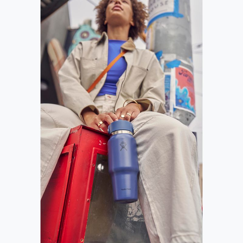 Термобутилка Hydro Flask Wide Flex Straw Travel 621 ml capri blue 4