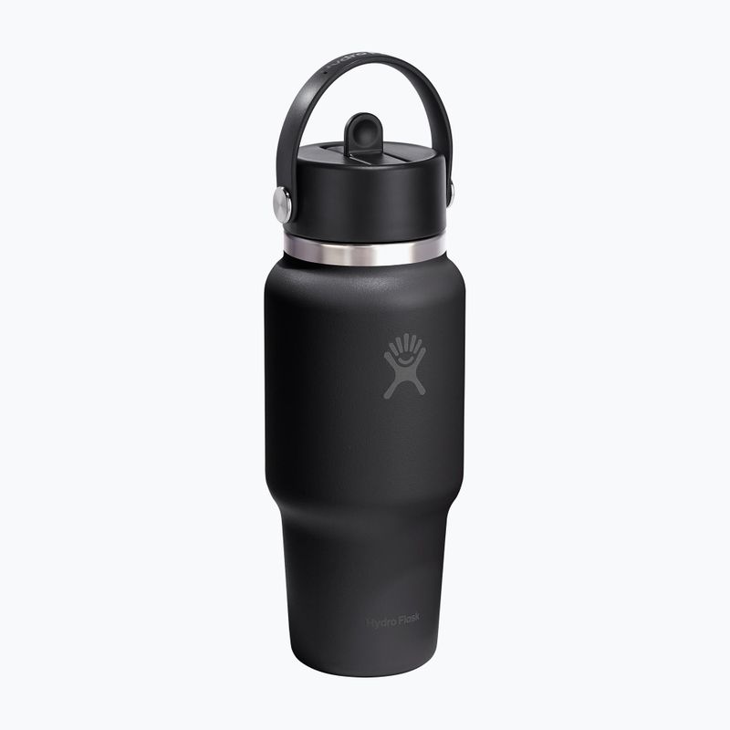 Термобутилка Hydro Flask Wide Flex Straw Travel 621 ml black 2