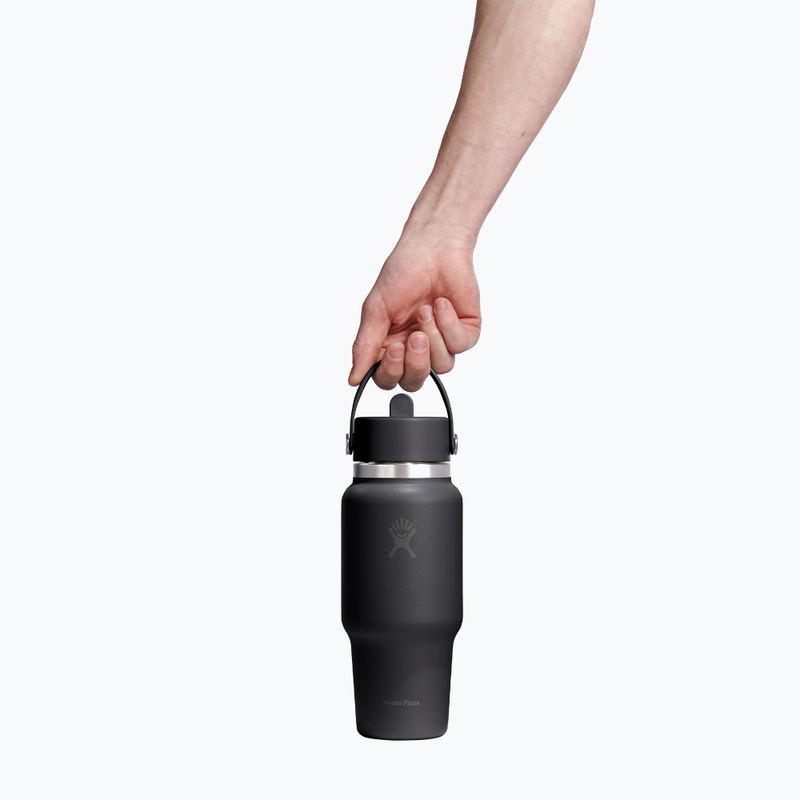 Термобутилка Hydro Flask Wide Flex Straw Travel 621 ml black 3