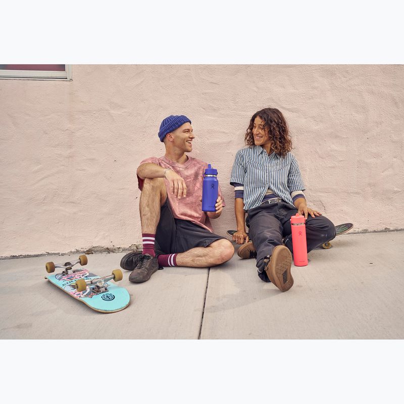 Термобутилка Hydro Flask Wide Flex Straw 946 ml capri blue 4