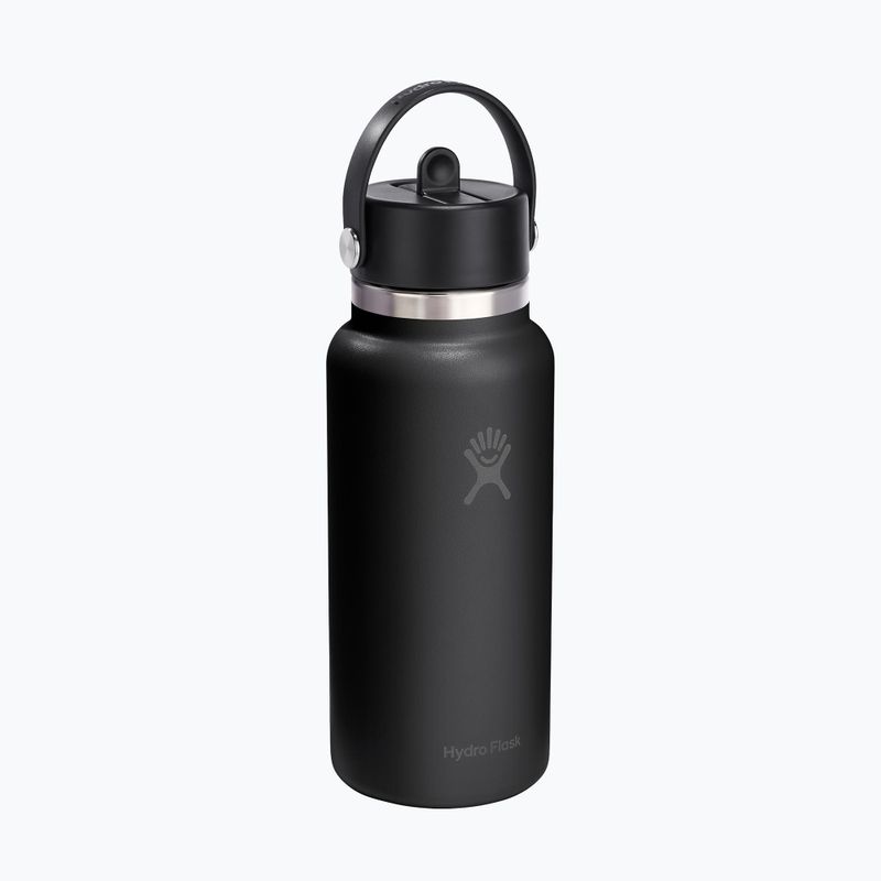 Термобутилка Hydro Flask Wide Flex Straw 946 ml black 2