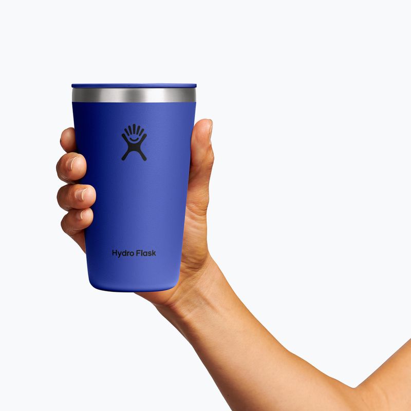 Термочаша Hydro Flask All Around Tumbler Press-In LID 470 ml capri blue 3
