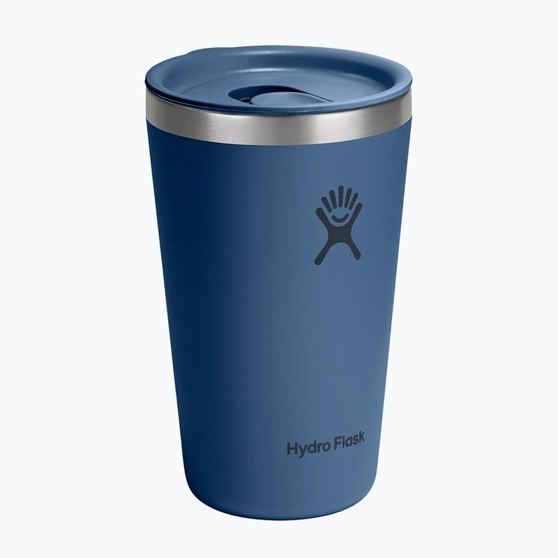 Термочаша Hydro Flask All Around Tumbler Press-In LID 470 ml harbour blue 2