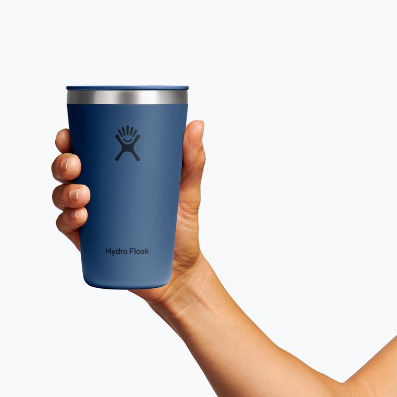 Термочаша Hydro Flask All Around Tumbler Press-In LID 470 ml harbour blue 3